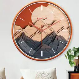 Printed Round Wall Clock-17