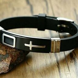 Adjustable Wristband with Jesus Cross-21