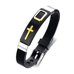 Cross Design Adjustable Wristband-picture-5