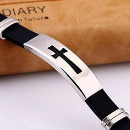 Jesus Cross Design Adjustable Wristband-21