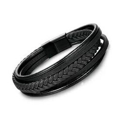Multi-Strand Leather Bracelet-45