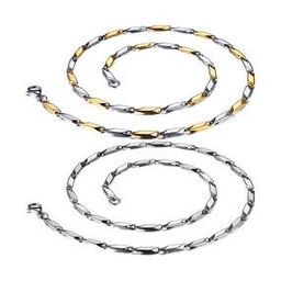 Set of 2 Gold-Plated Link Chains-17