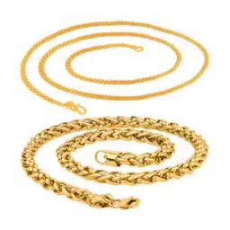Set of 2 Gold-Plated Chains-34