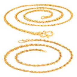 fashion frill Set of 2 Gold-Plated Chains-picture-25