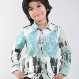 taffykids Boys Western Wear Regular Fit Shirt-picture-17