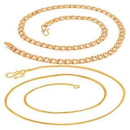 Set of 2 Gold-Plated Chains-image-29