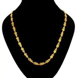 Gold-Plated Floral-Design Chain-40