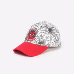 Boys Spiderman Print Baseball Cap-image-78