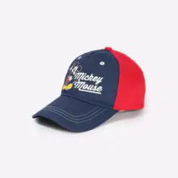 Boys Mickey Mouse Print Baseball Cap-picture-45