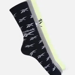 reebok Pack of 3 Logo Print Ankle-Length Everyday Socks-picture-44