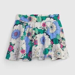 Floral Print Organic Cotton Skorts-image-78