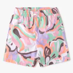 Printed Trunks with Drawstring Waist-image-11
