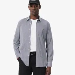 Men Stripes Slim Fit Shirt-image-38