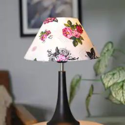 Handpainted Metal Table Lamp-53