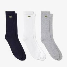 Set of 3 Ribbed Mid-Calf Length Socks-78