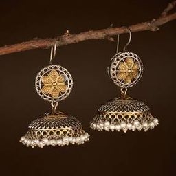 Women Jhumkas Earrings-image-9