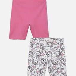 Pack of 2 Girls Boyshorts with Elasticated Waist-image-84