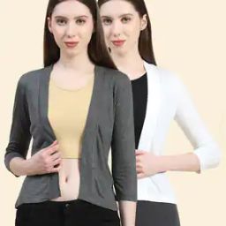 Women Slim Fit Shrug-53