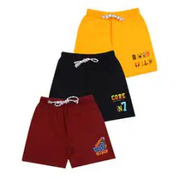 Pack of 3 Mid Rise Shorts-image-64