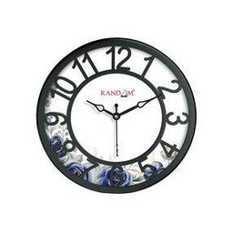 Floral Print Round-Shaped Analogue Wall Clock-image-64
