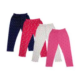 Pack of 4 Printed Capris with Elasticated Waist-image-85