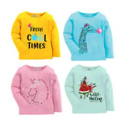 Pack of 4 Printed T-shirt-picture-51