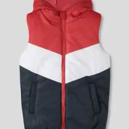 Sleeveless Hooded Front-Open Jacket-picture-0