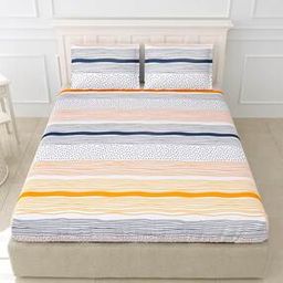 On the Beach King Size BedSheet-image-45