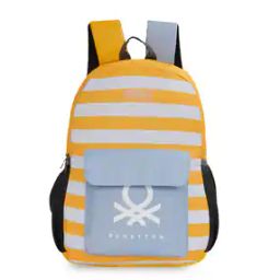 Men Colourblock Backpack with Adjustable Straps-10