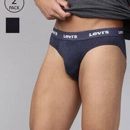 Pack of 2 Men Briefs with Elasticated Waist-image-30
