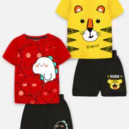 Boys Printed T-Shirt & Shorts Set-picture-20
