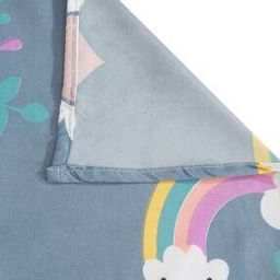210 TC Unicorn Print Single Bedsheet with Pillow Cover-image-84