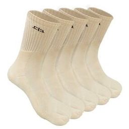 Women Pack of 5 Ribbed Mid-Calf Length Socks-image-49