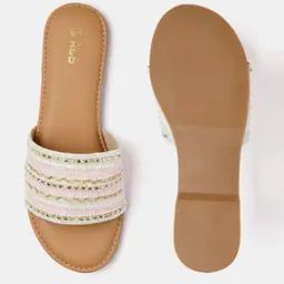 Women Slip-on Sandals With PU Upper-image-20