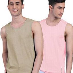 Pack of 2 Sleeveless Vests-image-90