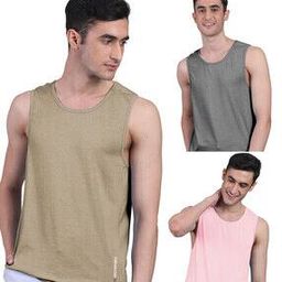 Pack of 3 Sleeveless Vests-image-56