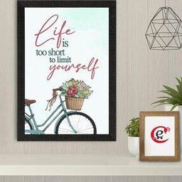 Motivational Quote UV Art Painting 20" x 14"-28