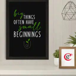 Motivational Quote UV Art Painting 20" x 14"-14