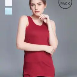 Pack of 3 Scoop-Neck Camisoles-image-73