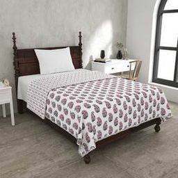 Floral Print Single Dohar-12