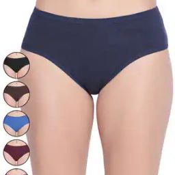 Solid Panties with Waist Elastic-picture-40