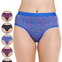 Pack of 6 Printed Hipster Panties-picture-11