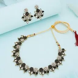 brado jewellery Women Necklace Earings Set-picture-1