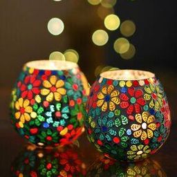 Set of 2 Moroccan Candle Holders-image-56