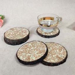 Set of 5 Tropical Print Table Coasters-9