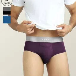 Pack of 3 Colourblock Briefs-picture-19