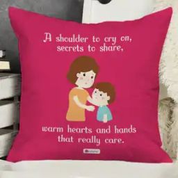 Graphic Print Cushion Cover 12" x 12"-17