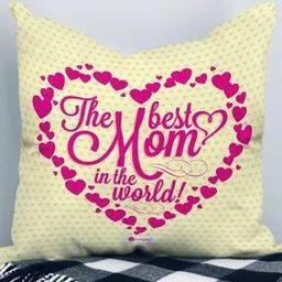 Typographic Print Cushion Cover 12" x 12"-image-41