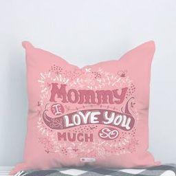 Typographic Print Cushion Cover 12" x 12"-38