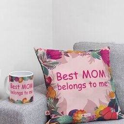 Typographic Print Cushion Cover with Coffee Mug-image-57